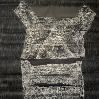 Huile Acrylique Sur Toile 190 X 140 Cm